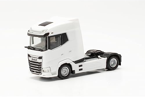 Herpa LKW Modell DAF XG Zugmaschine, Miniatur im Maßstab 1:87, Modell LKW für Diorama, Sammlerstück, Miniaturmodelle, Made in Germany, Kunststoff