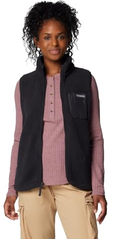 Columbia West Bend Vest II Chaleco con capa exterior de polar, Bolsillos Seguros, Dobladillo Personalizable, Cremallera de Acceso Rápido, Detalles Duraderos - Mujer