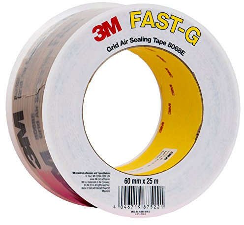 3M Flexibles Dehnbares Dichtband 8068E - FAST G, Braun, 50 mm x 25 m, 1.3 mm, No Liner