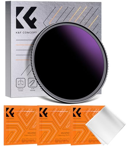K&F CONCEPT 72mm ND1000000 Optical Glass Filter Neutral Density 20 Stop ND