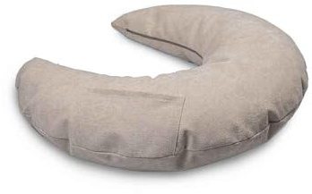 Bookiepad Lesekissen Classic Creme mit Tasche, Füllung Polyester für bequemes Lesen, Cozy Reading, egal ob Wohnzimmer oder Schlafzimmer das perfekte Buchkissen
