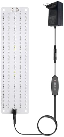 Grow Lampe, 150 Pflanzenlampe LED, Vollspektrum Pflanzenlicht für Zimmerpflanzen, Pflanzenlichtpanel mit 3/6/12-Stunden-Smart-Timer, 6 dimmbare Stufen, für Setzlinge, Gemüse, Blüte, Sukkulenten