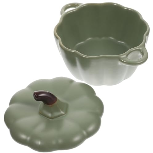 PRETYZOOM Kürbis-Dessert-Schalen zarte Suppenschüssel Halloween-Suppenschüssel Kürbis Cocotte Gewürzschüssel pudding schalen nachtisch schälchen schale aus Keramik -
