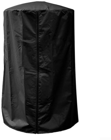 61 96 5 cm Oxford-Gewebe Gas-Terrassenheizungsabdeckung, reißfest, wasserdicht (schwarz)