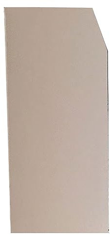 Genérico Mampara de privacidad para urinario de Hombre, mampara divisora de baño, Separador de ambientes, Panel Decorativo, mampara divisora de urinario, Panel de cubículo (Color: Blanco Loto, tamaño