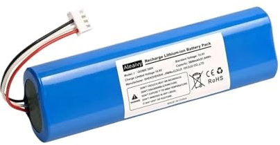 Batteria Di Ricambio 6800mAh, Compatibile Con Ecovacs Deebot Ozmo 900 901 905 920 930 937 N8 N8 Pro Li-ION 14,4V, Batteria For Aspirapolvere Robot, Accessori For Aspirapolvere, Accessori For Spazzatri