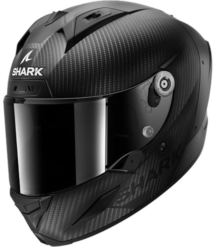 SHARK, Integraler Motorradhelm CARBON SKIN Black Carbon DKD, M