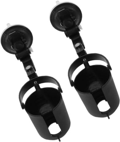 Vaguelly 2piezas Portavasos con Ventosa para Coche Soporte para Teléfono Portabotellas