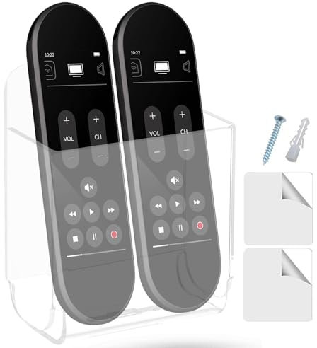 Generico Soporte para mando a distancia de pared – Soporte para soporte remoto universal – Porta mando a distancia para ventilador, portalápices de pared, portalápices de pared para salón dormitorio