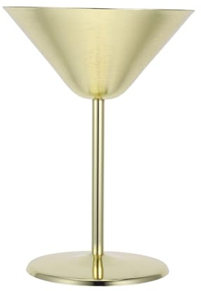 MOTHNUR Bicchiere in Acciaio Inossidabile Semplice Bicchiere Per Liquori in Metallo Bicchiere Da Cocktail Per Feste Bicchiere Da Vino in Acciaio Inossidabile in Metallo Drink Per Feste