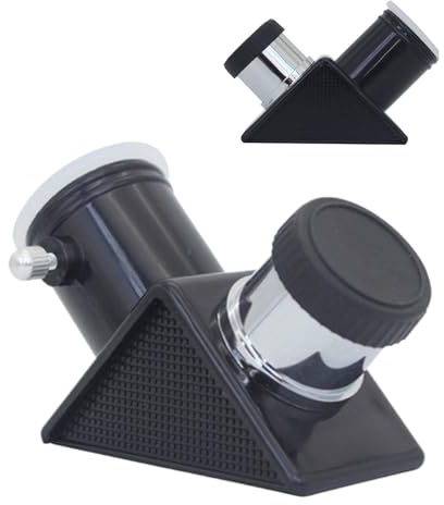 Telescopio astronómico Diagonal, Espejo Diagonal Reflector Diagonal | Lente de vidrio óptico, accesorios para el ocular del telescopio para principiantes, adultos