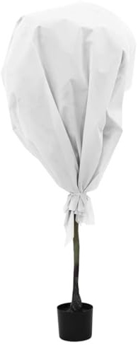 vidaXL Fleece per Piante di Protezione dal Gelo Bianco 20 x 3,2 m, Accessori per Giardino e Terrazzo, Materiali Rustici UV-Resistenti, Protezione Non-Woven per Piante Esterni