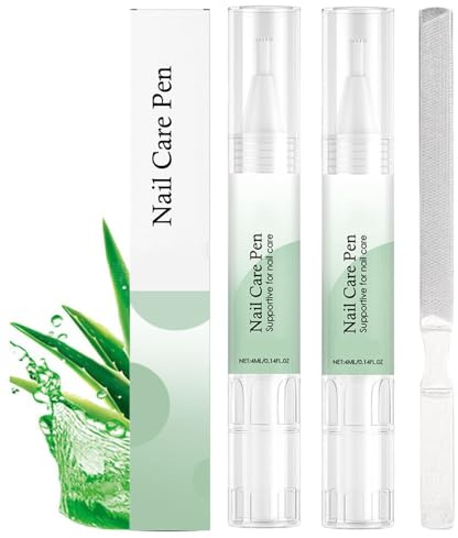 Nail Care Pen Lot de 2 stylos anti-mycose des ongles pour ongles et ongles des pieds soignés