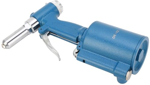 MasYosh Pistola Remachadora Neumática, Remachadora Hidráulica de Aire, Herramienta Industrial Automática para Tuercas de Servicio Pesado, con Peso Liviano para Sujetar Tubos de Chapa de