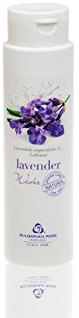 Bulgarian Rose Agua de lavanda natural 250 ml de agua de lavanda – Tóner 100% orgánico natural para cara, piel y cabello (sin alcohol, productos químicos ni fragancias adicionales) ~ 8,5 oz