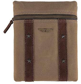 Artonvel – Tasche für Motorrad-Tank, magnetisch, Military – Vollnarbenleder, Vintage-Design & Veloursleder – wasserdicht & leicht – ergonomisch – langlebig
