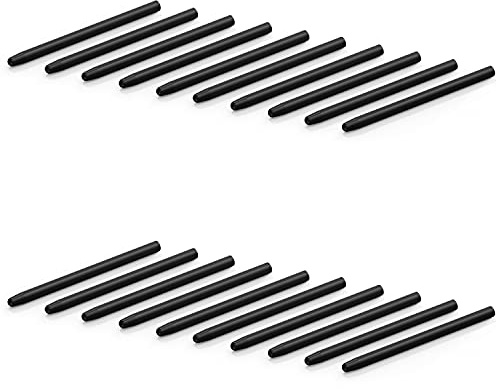 XENCELABS Standard Nibs, 20 Pack Replacement Pen Nibs for Digital Pen Tablet Stylus