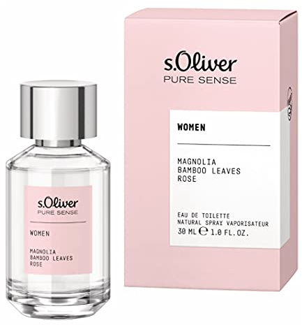 s.Oliver® Pure Sense Women | Eau de Toilette - puristisch und klar - ein Duft, der die eigene Natürlichkeit und Weiblichkeit nach außen trägt | 30ml Natural Spray