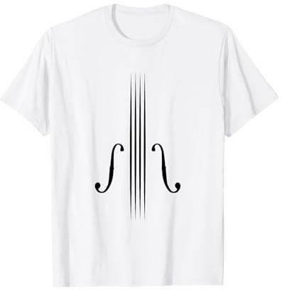 Violon Accessoire de musicien Simple Cello T-Shirt