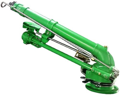 ZXSYYDS Arroseur à impulsions en métal,Pulvérisation d'arrosage rotative à 360 °,Arroseur d'eau à Impact Impulse,avec buse de Rechange, pour fermes, vergers, foresterie