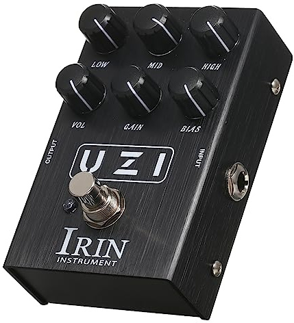 Gitarre Effektpedal, Gitarre Effektpedal Mini Gitarre Heavy Rock Distortion Effekt Simulator Schrank Simulator Gitarre Effektor Pedal UZI Distortion Simulation Amerikanische und Britische Distortion