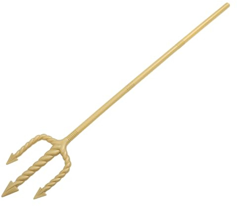 COLLBATH Fourchette du Diable Cosplay Ornement Dhalloween Fourchette Canne Poignée Lisse pour Spectacles sur Scène