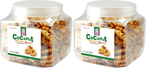 Dolly's - Biscuit Coco Ananas - (1 X 500 G) (Lot de 2)