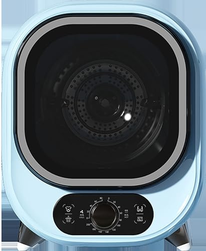 Portable Condenser Tumble Dryer - Small Vented Dryer for Counter Top/Wall Mount, Compact Mini Spin Dryer