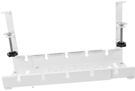 TINEASUR Kabelmanagement-Rack Schreibtisch Für Kabel Adapter Und Patchboards Kabel-Organizer Zum Aufbewahren Von Kabeln Vielseitig Einsetzbar Für Büro Und Wohnzimmer