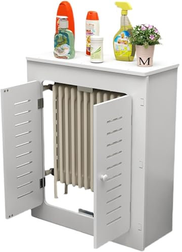 Copritermosifone Moderno, Copritermosifone Per La Casa, Mensola Decorativa Per Termosifone, Copritermosifone, Copritermosifone Per La Casa, Mensola Per Mobiletto Riscaldante Con Design A Doghe(90*80*2