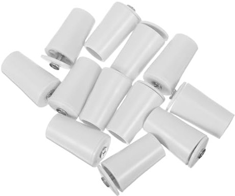 ETHZZLE 12pcs Roller Shutter Stops Plastic Buffer Stopper for Roller Shutters Window Blinds Nut Core for Easy Installation