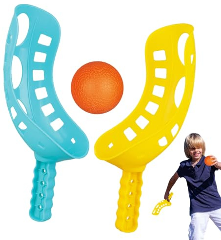 Catch Ball Game | Lacrosse-Schläger Spiel,Buntes Strandspielzeug Outdoor Sportausrüstung für Geburtstag Schule Garten Erwachsene Terrasse Poolbereich Picknick Kinder Turnhalle Zuhause Urlaub
