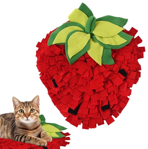 Schnüffelmatte für Hunde - Futtersuche Spielzeug, interaktives Gehirnspiel, praktische Reinigung | Spielmatte für Haustiere, für Hunde, Welpen, Katzen, l