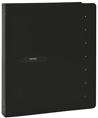 Favorit 400113811 mapp matrix innerformat 22 x 30 cm 4 ringar diameter 30, svart