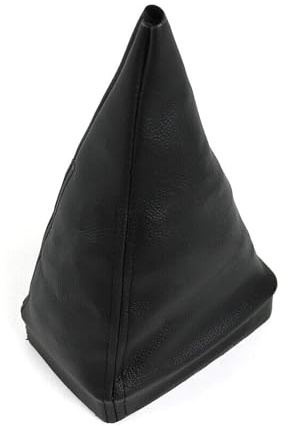 OMAC Schaltsack Schaltmanschette kompatibel mit Mercedes W201 1982-1993 Kunstleder Schwarz