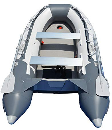 BRIS 10.8 ft Inflatable Boat Inflatable Dinghy Yacht Tender Raft with Air-Deck Floor