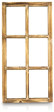 Blümelhuber Deko Vintage Stallfenster Landhausstil Deko - Vintage Deko Fenster zum Aufhängen - Wand Deko Holz