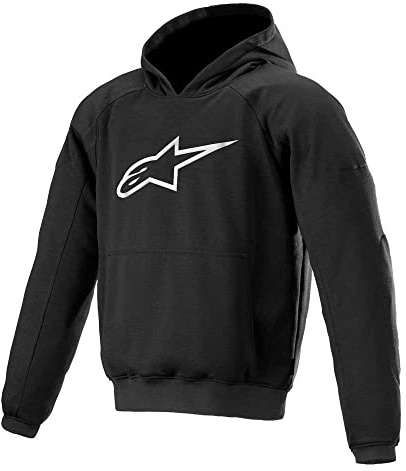 Alpinestars Ageless Sweat à Capuche de Moto pour Homme (Noir), XL Veste Mixte