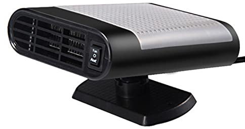 WAITLOVER 12 V 500 W Calentador de aire para coche, ventilador de aire caliente rápido, desempañador de aire para automóvil, desempañador A8Z7, calentamiento rápido, desempañador Windshiel