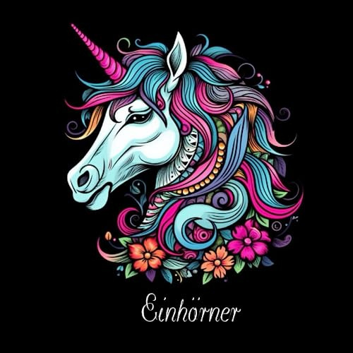 Einhorn Fantasy Malbuch für Erwachsene - Einhörner, Pegasus und Alicorn (Fantasy Malbücher)