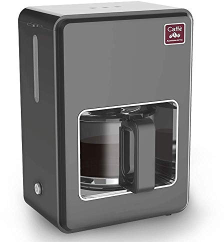 SOVORM Coffee Maker Machines Household Drip Coffee Maker Mini Semi-Automatic Coffee Machine Tea Making 600ml-White The New
