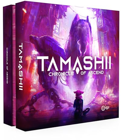 Tamashii: Chronicle of Ascend - Begeben Sie Sich auf eine epische Reise in EIN mythisches Abenteuer! Sci-Fi-Strategiespiel, ab 14 Jahren, 1-4 Spieler, 45-90 Minuten Spielzeit, hergestellt von Awaken