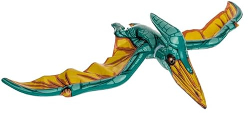 BLUECHOLON Giocattoli Gonfiabili Dinosauri XL 60 cm, Vari Modelli, Collezionabili ed Educativi, per Uso Esterno e Interno Acqua (Hin Pterodattilo)