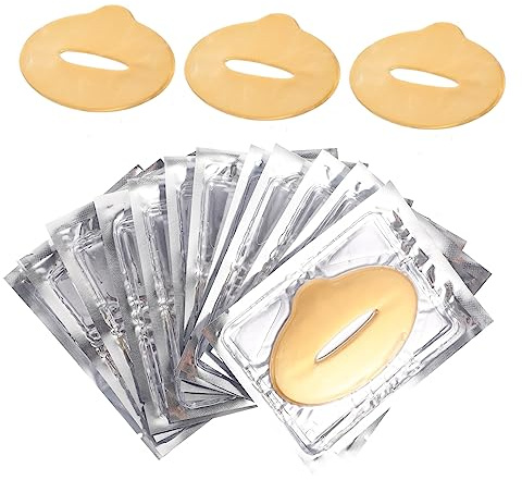 ADOCARN 25piezas Labiales Hidratantes Almohadillas De Gel Cuidado Labial Cosmético Para Mujer