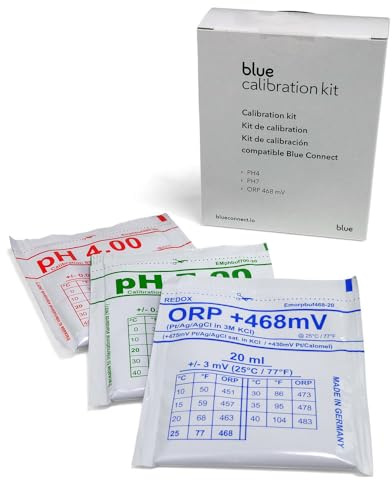 Blue Connect Kalibrier Flüssigkeit - Smarte Lösung zur optimalen Überwachung Ihrer Poolwasserqualität - Langlebige Materialien - Echtzeitdaten zur Wasserqualität