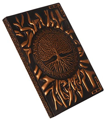 OSALADI Blocco Note Design Albero Della Studentesco in Rilievo Per Scrivere Blocco Note Portatile Per Annotare