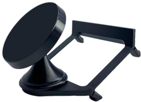 NewTH Support magnétique universel pour smartphone GPS et téléphone portable, compatible avec Audi A4 B9/A5 F5 2017-2024, montage à 360 °, noir
