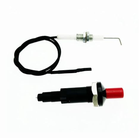 eufeifeiegds Accenditore piezoelettrico a scintilla for forno, grill a gas, pulsante, parti for fornelli da cucina, con cavo lungo 50 cm, accessori for elettrodomestici da barbecue