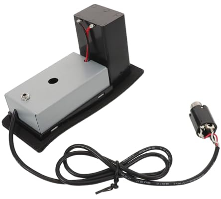 Supvox Piezo-tonabnehmer mit Eq-vorverstärker für Akustikgitarren Basszubehör Klanganpassung für Live-auftritte und Übungszwecke Kompatibel mit Folk und Klassikgitarren