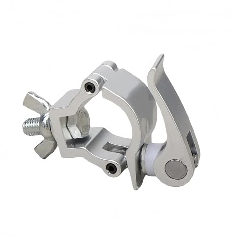 Generic Clamp Quick Release Clamp Aluminum Tube Pipe Quick Release Clamp for F24 Accessories(32-35mm 75kg)